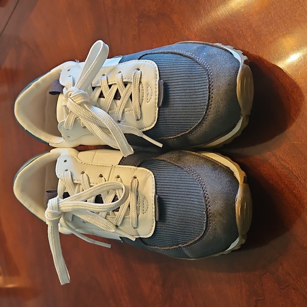 Target Blue and White Sneakers